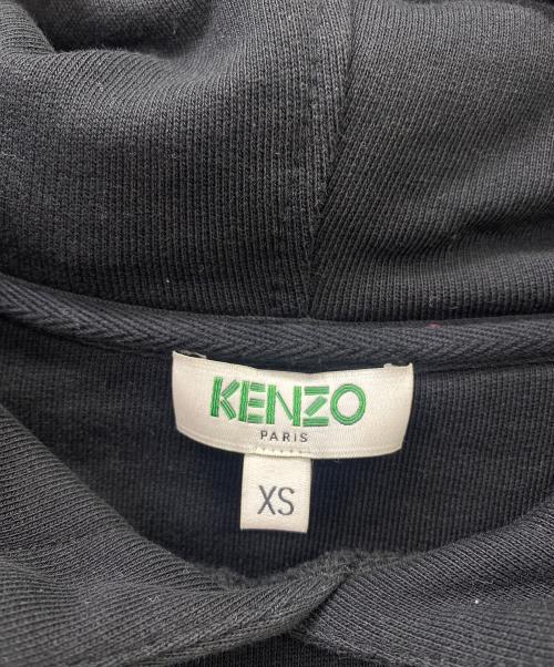 KENZO（ケンゾー）KENZO (ケンゾー) プルオーバーパーカー ブラック サイズ:XSの古着・服飾アイテム