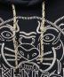 中古・古着 KENZO (ケンゾー) プルオーバーパーカー ブラック サイズ:XS：14000円