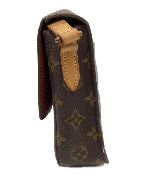 LOUIS VUITTON（ルイ ヴィトン）LOUIS VUITTON (ルイ ヴィトン) LOUIS VUITTON　モノグラム　サンクルーMM　ショルダーバッグ ブラウンの古着・服飾アイテム