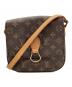 LOUIS VUITTON（ルイ ヴィトン）の古着「LOUIS VUITTON　モノグラム　サンクルーMM　ショルダーバッグ」｜ブラウン