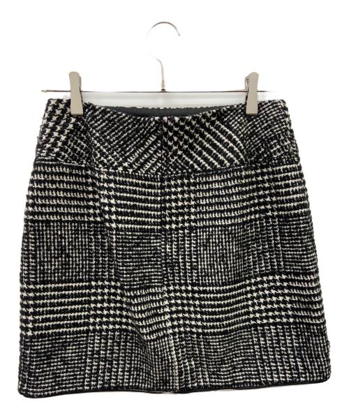 HER LIP TO（ハーリップトゥ）Her lip to (ハーリップトゥ) HEMINGWAY CHECK TWEED JACKET ブラック×ホワイト サイズ:Mの古着・服飾アイテム
