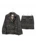 Her lip to（ハーリップトゥ）の古着「HEMINGWAY CHECK TWEED JACKET」｜ブラック×ホワイト
