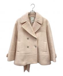 HER LIP TO（ハーリップトゥ）の古着「Odette Wool Blend Coat」｜ベージュ