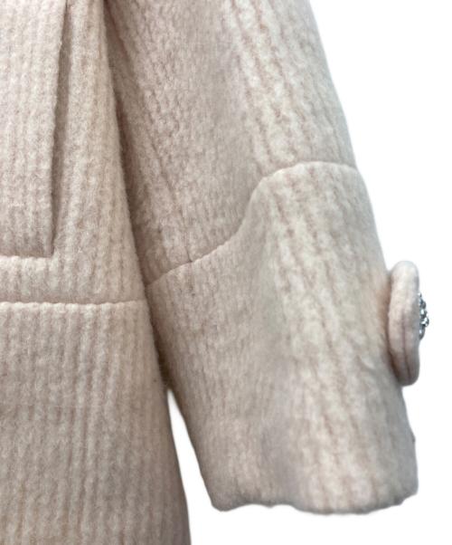 HER LIP TO（ハーリップトゥ）Her lip to (ハーリップトゥ) Odette Wool Blend Coat ベージュ サイズ:Mの古着・服飾アイテム