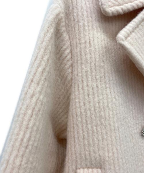 HER LIP TO（ハーリップトゥ）Her lip to (ハーリップトゥ) Odette Wool Blend Coat ベージュ サイズ:Mの古着・服飾アイテム