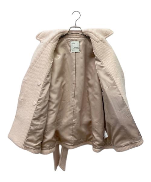 HER LIP TO（ハーリップトゥ）Her lip to (ハーリップトゥ) Odette Wool Blend Coat ベージュ サイズ:Mの古着・服飾アイテム