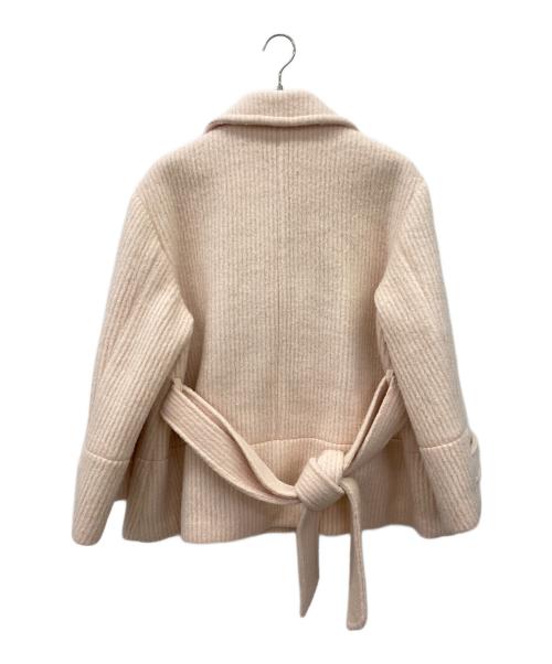 HER LIP TO（ハーリップトゥ）Her lip to (ハーリップトゥ) Odette Wool Blend Coat ベージュ サイズ:Mの古着・服飾アイテム