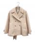 Her lip to（ハーリップトゥ）の古着「Odette Wool Blend Coat」｜ベージュ