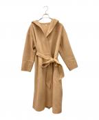 HER LIP TOハーリップトゥ）の古着「Wool-Blend Doubleface Belted Coat」｜ベージュ