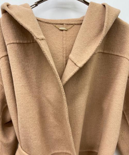 HER LIP TO（ハーリップトゥ）Her lip to (ハーリップトゥ) Wool-Blend Doubleface Belted Coat ベージュ サイズ:Sの古着・服飾アイテム