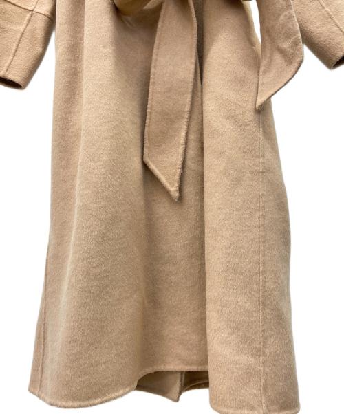 HER LIP TO（ハーリップトゥ）Her lip to (ハーリップトゥ) Wool-Blend Doubleface Belted Coat ベージュ サイズ:Sの古着・服飾アイテム