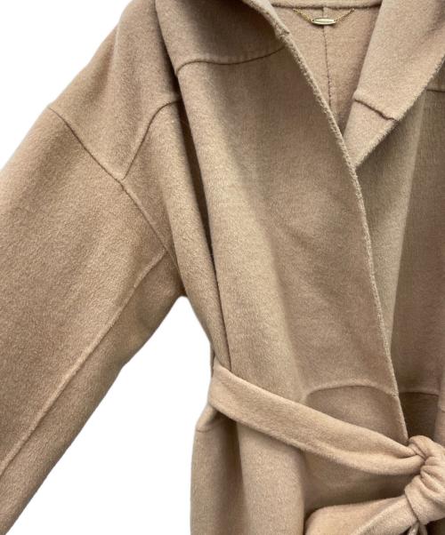HER LIP TO（ハーリップトゥ）Her lip to (ハーリップトゥ) Wool-Blend Doubleface Belted Coat ベージュ サイズ:Sの古着・服飾アイテム