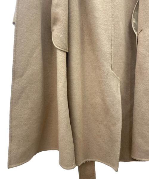 HER LIP TO（ハーリップトゥ）Her lip to (ハーリップトゥ) Wool-Blend Doubleface Belted Coat ベージュ サイズ:Sの古着・服飾アイテム