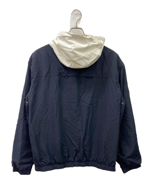 LACOSTE（ラコステ）LACOSTE (ラコステ) ジップパーカー イエロー×ネイビー サイズ:FR48の古着・服飾アイテム