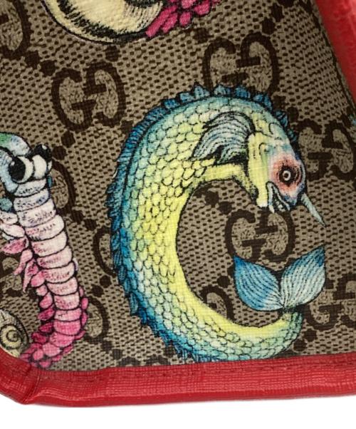 GUCCI（グッチ）GUCCI (グッチ) GUCCI　ヒグチヨウコチルドレンズ　トートバッグ レッドの古着・服飾アイテム