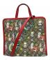 GUCCI（グッチ）の古着「GUCCI　ヒグチヨウコチルドレンズ　トートバッグ」｜レッド