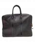 LOUIS VUITTONルイ ヴィトン）の古着「LOUIS VUITTON　エピ　ポルト ドキュマン ヴォワヤージュ　ビジネスバッグ」｜ブラック