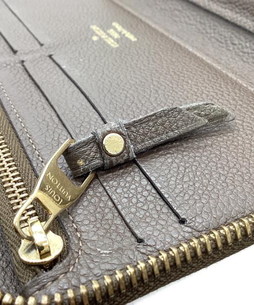 LOUIS VUITTON（ルイ ヴィトン）LOUIS VUITTON (ルイ ヴィトン) LOUIS VUITTON　モノグラム・アンプラント　ジッピー ウォレット　長財布 ノワールの古着・服飾アイテム