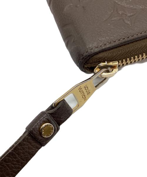 LOUIS VUITTON（ルイ ヴィトン）LOUIS VUITTON (ルイ ヴィトン) LOUIS VUITTON　モノグラム・アンプラント　ジッピー ウォレット　長財布 ノワールの古着・服飾アイテム