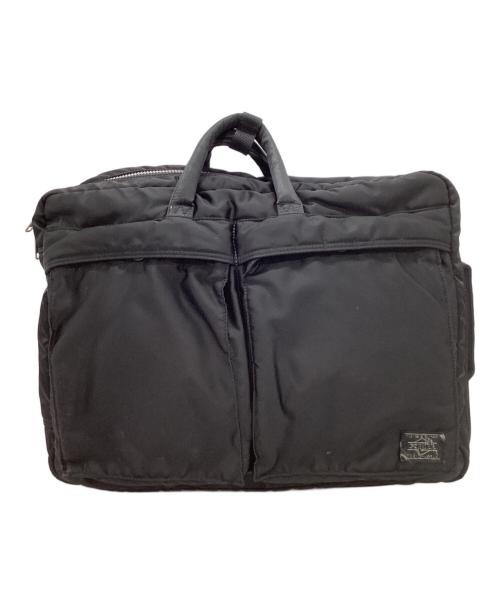 PORTER / TANKER（ポーター/タンカー）PORTER / TANKER (ポーター/タンカー) PORTER / TANKER　3WAY BRIEFCASE ブラックの古着・服飾アイテム