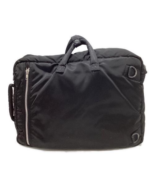 PORTER / TANKER（ポーター/タンカー）PORTER / TANKER (ポーター/タンカー) PORTER / TANKER　3WAY BRIEFCASE ブラックの古着・服飾アイテム
