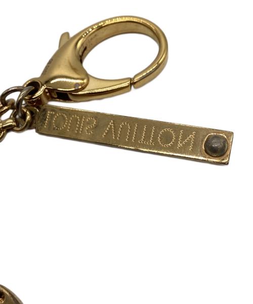 LOUIS VUITTON（ルイ ヴィトン）LOUIS VUITTON (ルイ ヴィトン) LOUIS VUITTON　ビジューサック・タパージュキーホルダー　バッグチャーム ゴールド×シルバーの古着・服飾アイテム