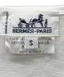HERMES (エルメス) HERMES　アニマルロゴ OLD  長袖カットソー ホワイト×ブラウン サイズ:S：15000円