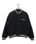 New Era（ニューエラ）の古着「MELTON VARCITY NYMG」｜ブラック×ホワイト