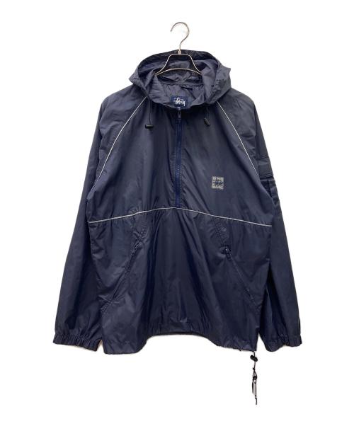 stussy（ステューシー）stussy (ステューシー) ナイロンジャケット ネイビー サイズ:XLの古着・服飾アイテム