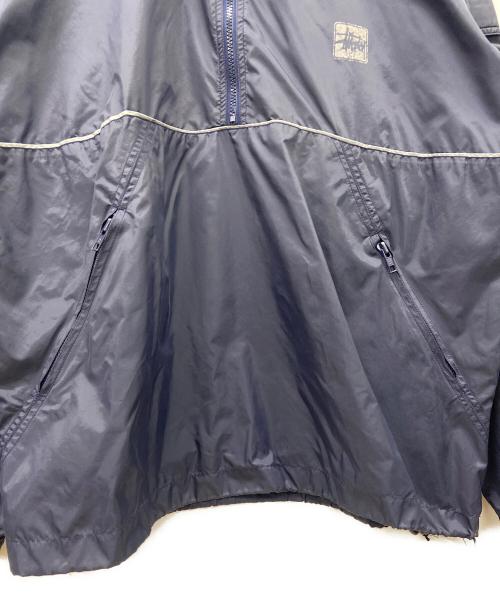 stussy（ステューシー）stussy (ステューシー) ナイロンジャケット ネイビー サイズ:XLの古着・服飾アイテム