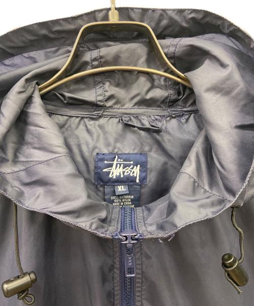 stussy（ステューシー）stussy (ステューシー) ナイロンジャケット ネイビー サイズ:XLの古着・服飾アイテム