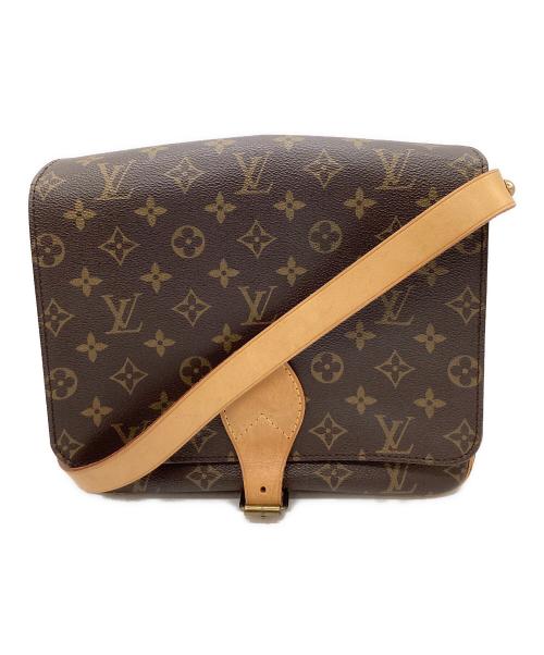 LOUIS VUITTON（ルイ ヴィトン）LOUIS VUITTON (ルイ ヴィトン) LOUIS VUITTON　モノグラム　カルトシエールGM　ショルダーバッグ ブラウンの古着・服飾アイテム