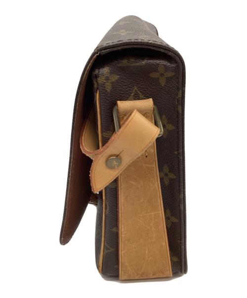 LOUIS VUITTON（ルイ ヴィトン）LOUIS VUITTON (ルイ ヴィトン) LOUIS VUITTON　モノグラム　カルトシエールGM　ショルダーバッグ ブラウンの古着・服飾アイテム