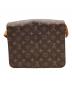 LOUIS VUITTON (ルイ ヴィトン) LOUIS VUITTON　モノグラム　カルトシエールGM　ショルダーバッグ ブラウン：32000円