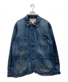 RRL（ダブルアールエル）の古着「デニムエンジニアコート」｜ネイビー