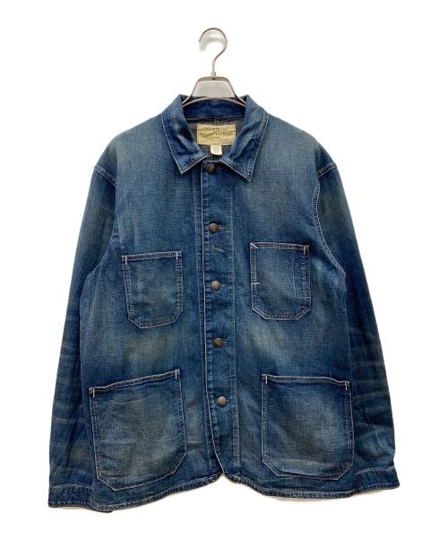 RRL（ダブルアールエル）RRL (ダブルアールエル) デニムエンジニアコート ネイビー サイズ:L相当の古着・服飾アイテム