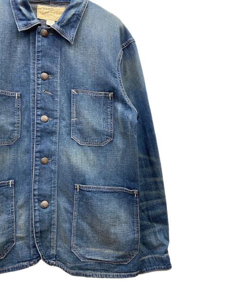 RRL（ダブルアールエル）RRL (ダブルアールエル) デニムエンジニアコート ネイビー サイズ:L相当の古着・服飾アイテム