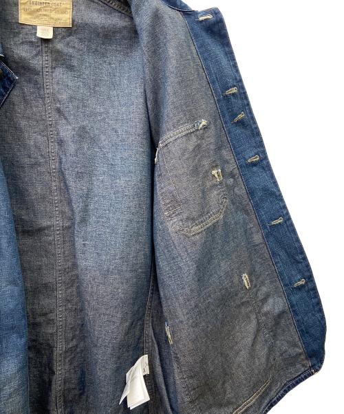 RRL（ダブルアールエル）RRL (ダブルアールエル) デニムエンジニアコート ネイビー サイズ:L相当の古着・服飾アイテム