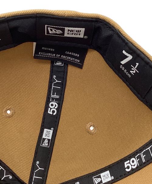 New Era（ニューエラ）New Era (ニューエラ) New Era　ヤンキース　キャップ ベージュの古着・服飾アイテム