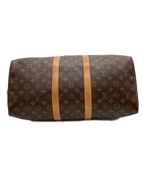 LOUIS VUITTON（ルイ ヴィトン）LOUIS VUITTON (ルイ ヴィトン) LOUIS VUITTON　モノグラム　キーポル45  トラベルバッグ ブラウンの古着・服飾アイテム