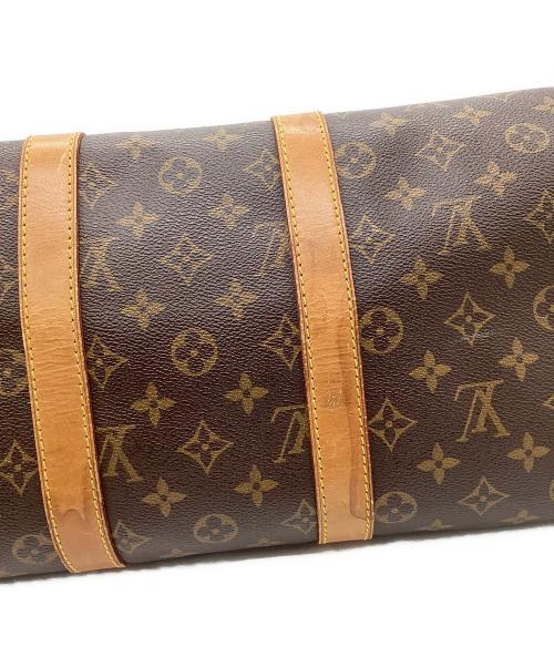 LOUIS VUITTON（ルイ ヴィトン）LOUIS VUITTON (ルイ ヴィトン) LOUIS VUITTON　モノグラム　キーポル45  トラベルバッグ ブラウンの古着・服飾アイテム