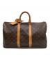 LOUIS VUITTON（ルイ ヴィトン）の古着「LOUIS VUITTON　モノグラム　キーポル45  トラベルバッグ」｜ブラウン