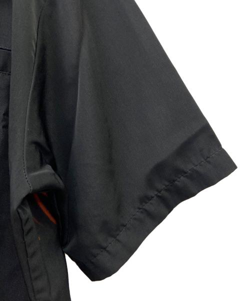 HARLEY-DAVIDSON（ハーレーダビッドソン）HARLEY-DAVIDSON (ハーレーダビッドソン) 半袖シャツ ブラック×オレンジ サイズ:Ｓの古着・服飾アイテム