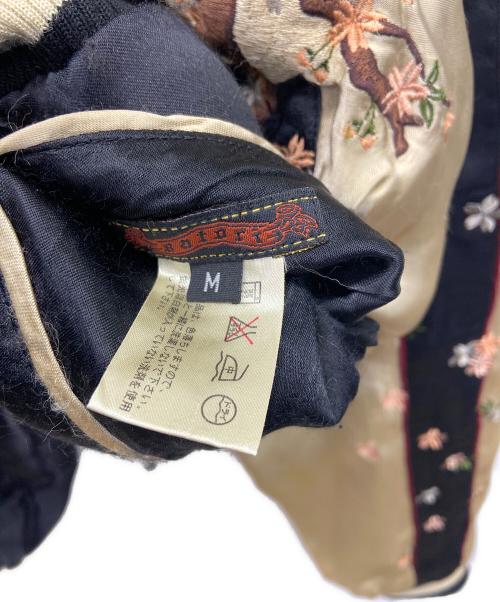 satori（サトリ）satori (サトリ) スカジャン ブラック×グリーン サイズ:Mの古着・服飾アイテム