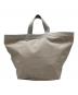 Herve Chapelier (エルベシャプリエ) Herve Chapelier　コーデュラナイロン舟型トートL ベージュ×グレー：18000円