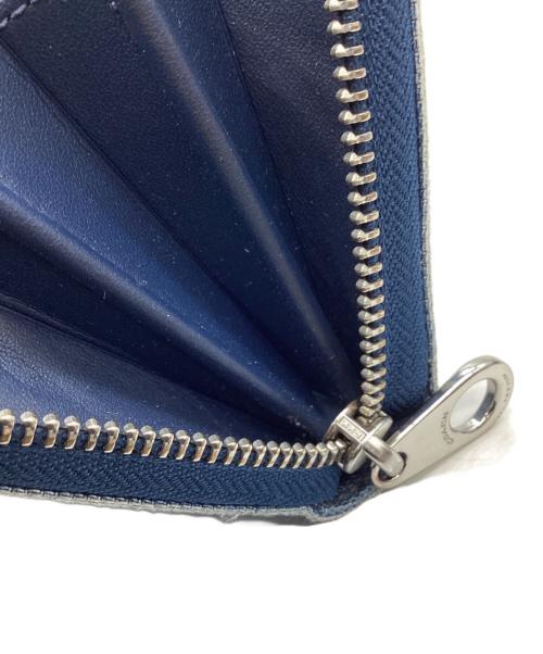COACH（コーチ）COACH (コーチ) COACH　ロング ジップ アラウンド ウォレット・デニム　ラウンドファスナー長財布 インディゴの古着・服飾アイテム