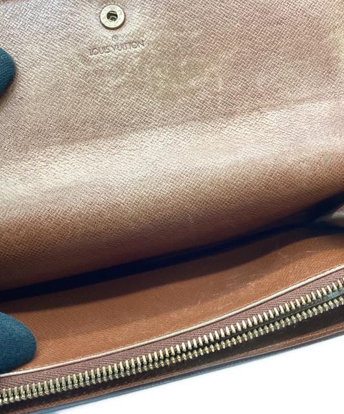 LOUIS VUITTON（ルイ ヴィトン）LOUIS VUITTON (ルイ ヴィトン) LOUIS VUITTON 　モノグラム　2つ折り長財布 ブラウンの古着・服飾アイテム