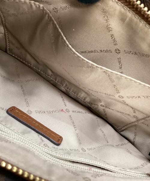 MICHAEL KORS（マイケル・コース）MICHAEL KORS (マイケル・コース) MICHAEL KORS　クロスボディバッグ ブラウンの古着・服飾アイテム