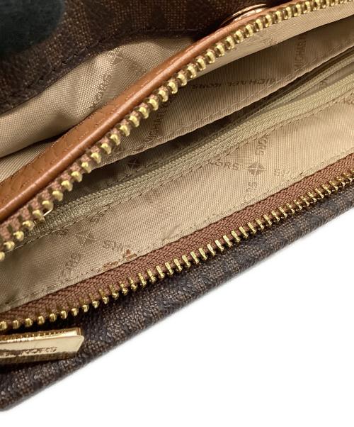 MICHAEL KORS（マイケル・コース）MICHAEL KORS (マイケル・コース) MICHAEL KORS　クロスボディバッグ ブラウンの古着・服飾アイテム
