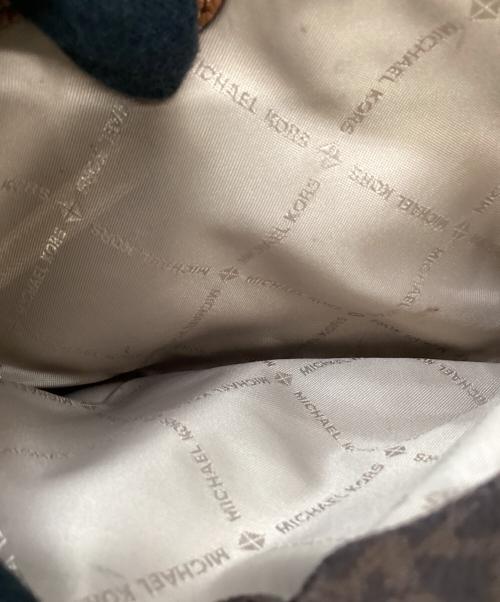 MICHAEL KORS（マイケル・コース）MICHAEL KORS (マイケル・コース) MICHAEL KORS　クロスボディバッグ ブラウンの古着・服飾アイテム